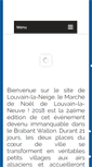 Mobile Screenshot of louvainlaneige.be